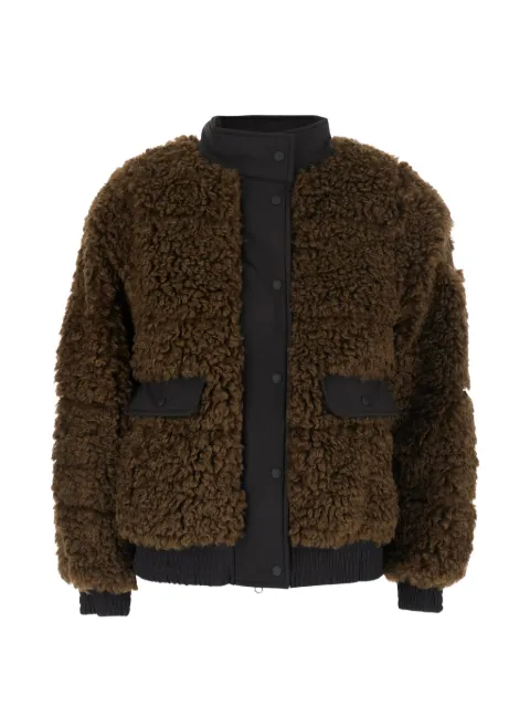 Save The Duck Valery bouclé panelled jacket