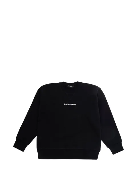 DSQUARED2 KIDS logo-detail long-sleeve sweater