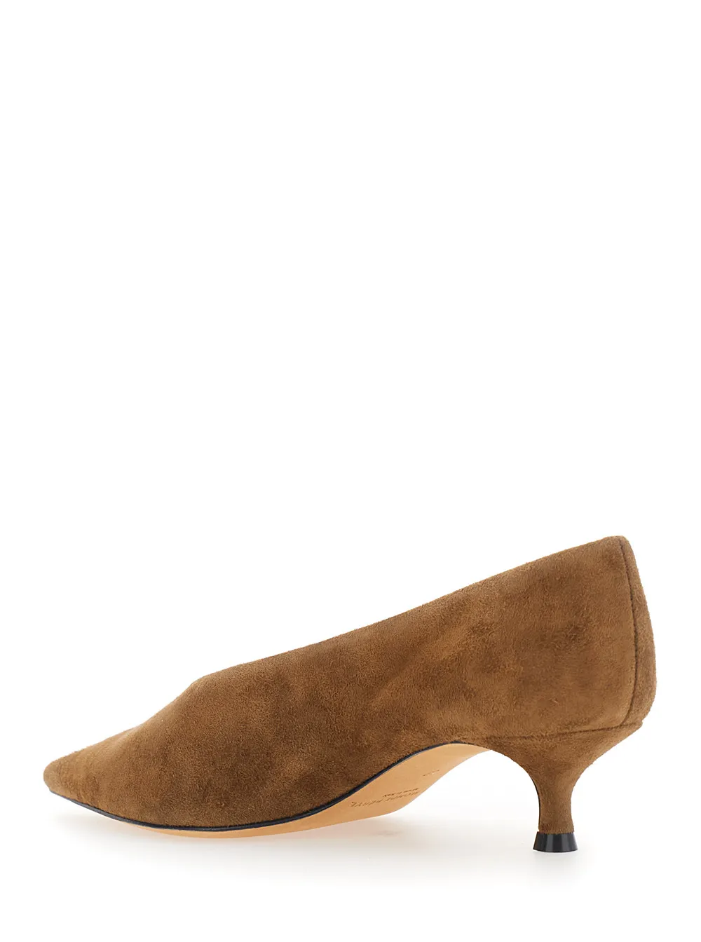 Le Monde Beryl suede pointed-toe pumps Bruin