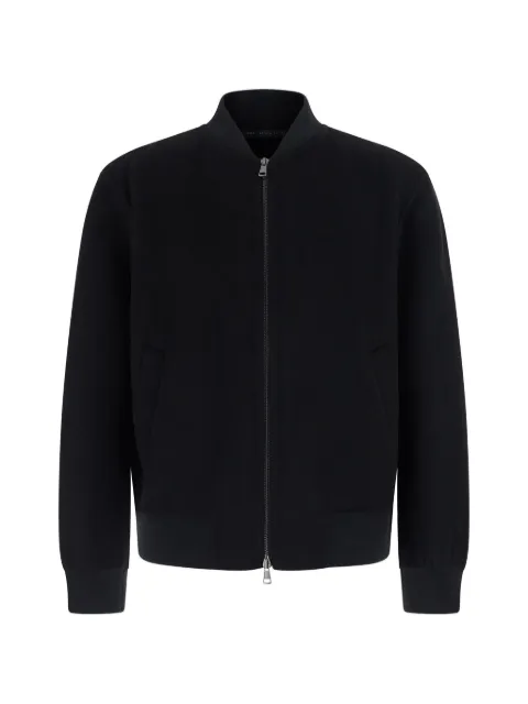 Low Brand zip-up wool bomber jacket