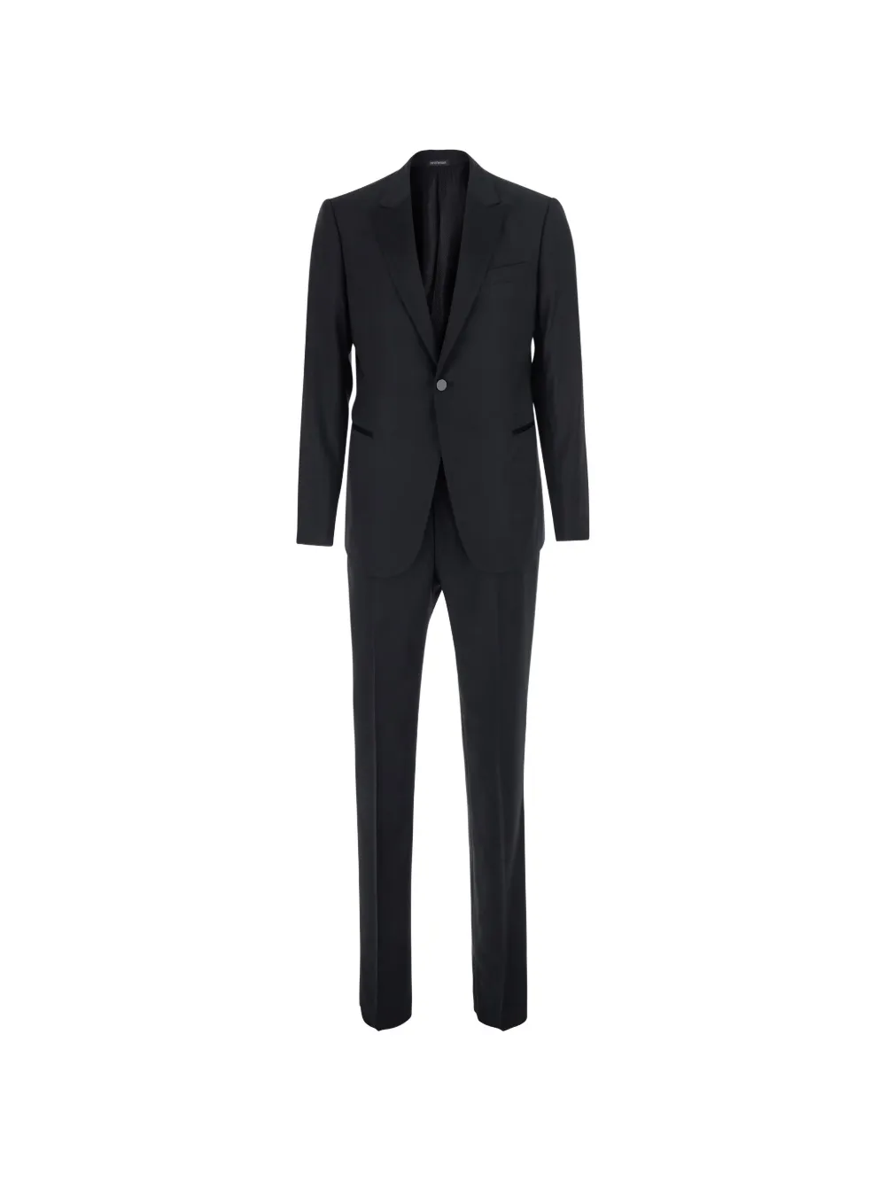Emporio Armani single-breasted suit - Nero