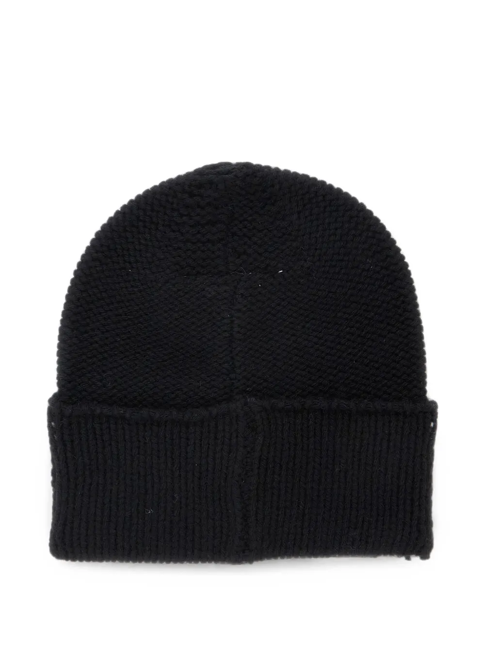 MM6 Maison Margiela Kids Intarsia muts Zwart