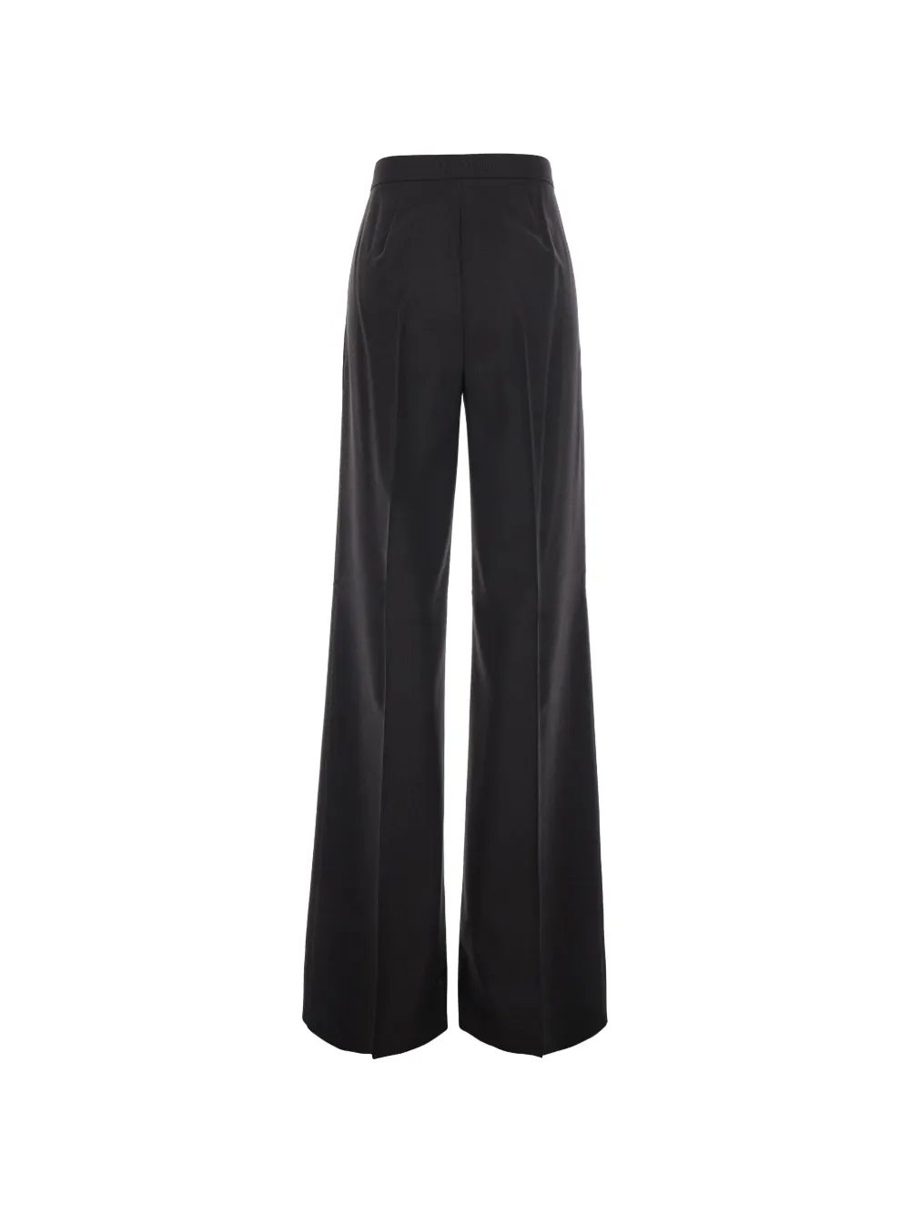 Max Mara pressed-crease wide-leg tailored trousers Bruin