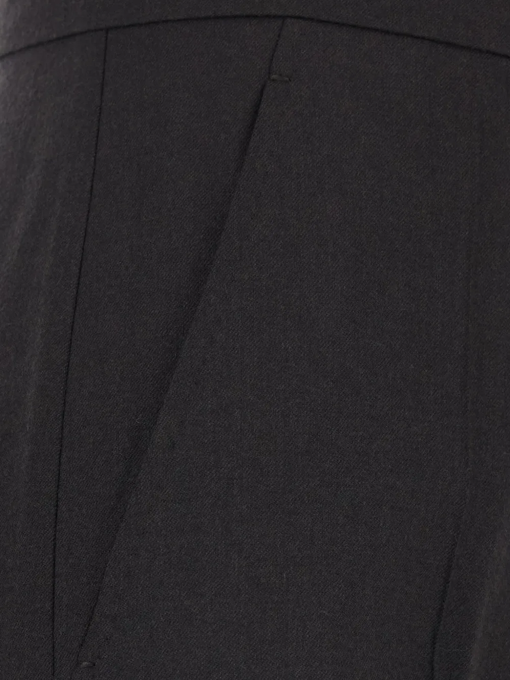 Max Mara pressed-crease wide-leg tailored trousers Bruin