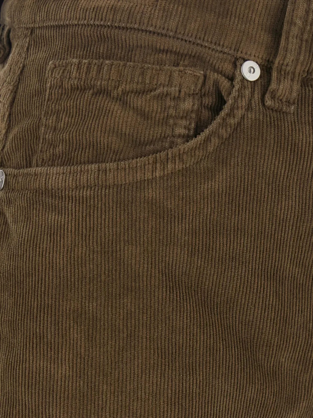 PT Torino Ribfluwelen broek met wijde pijpen Bruin
