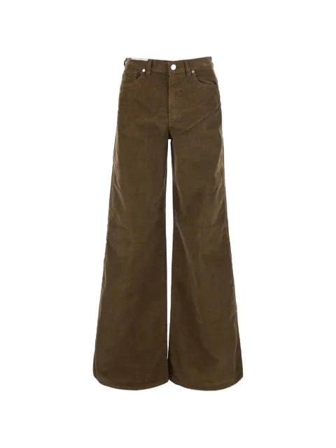 PT Torino corduroy wide-leg trousers