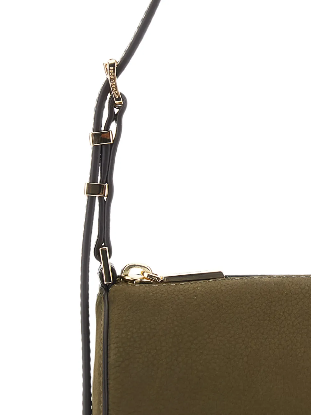 Michael Kors logo-plaque shoulder bag Groen