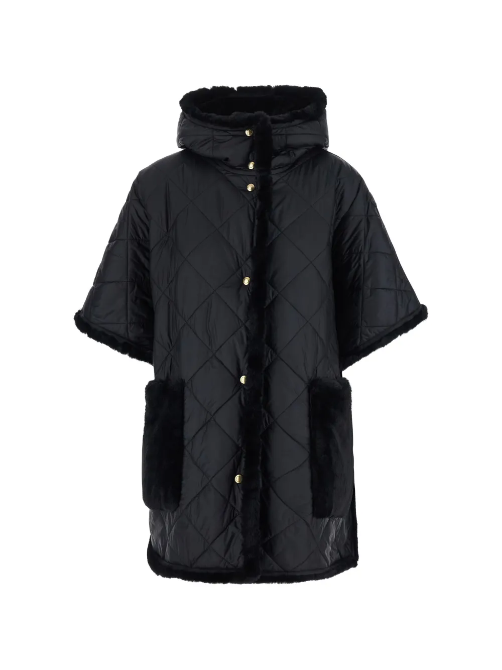 Moncler Reversible Hooded Cape