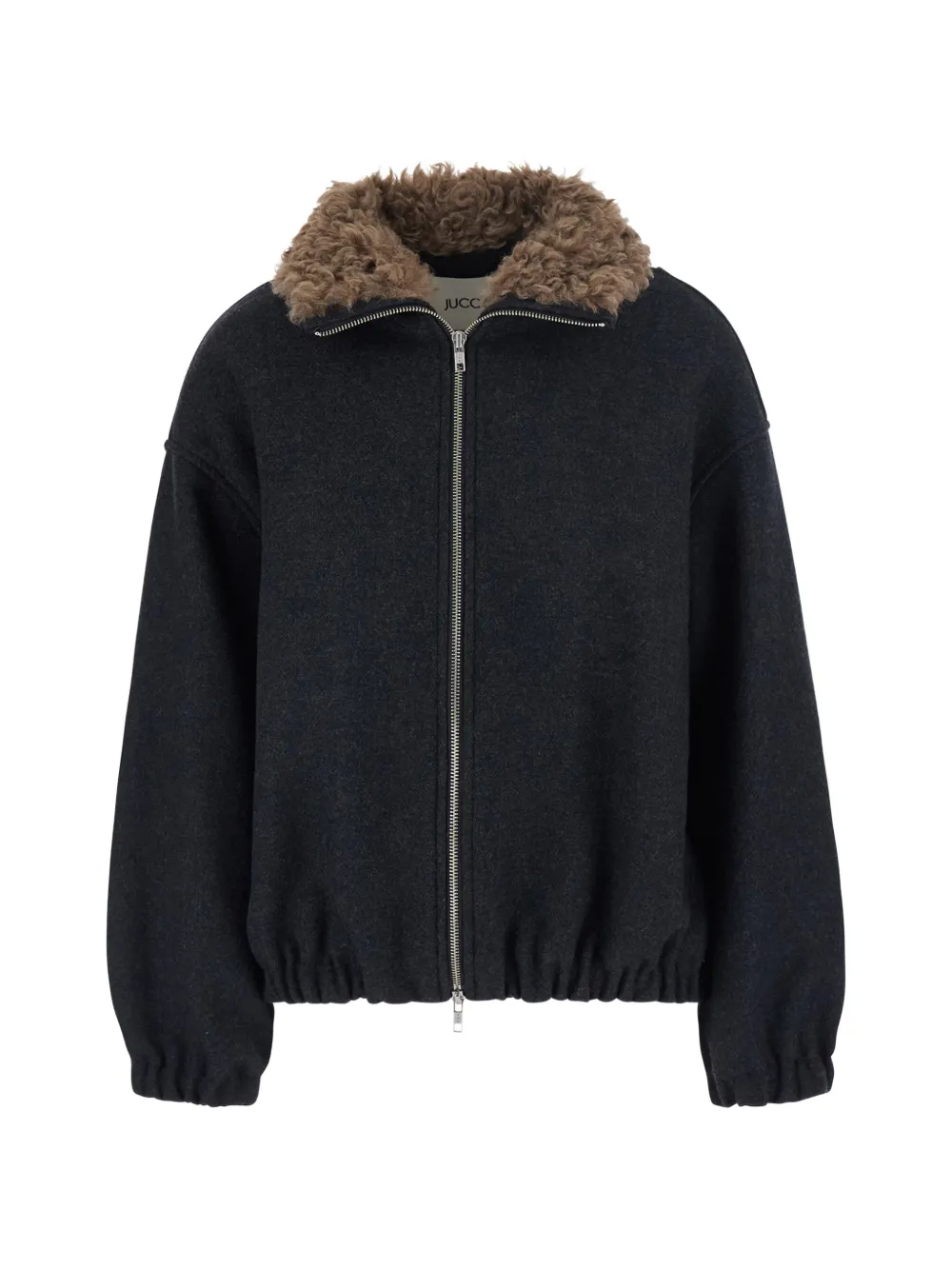 Jucca zip-fastening long-sleeve jacket - Grigio