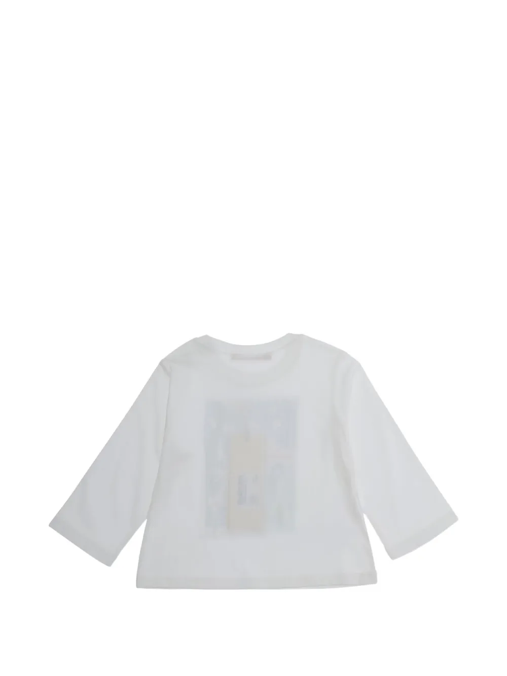 Marni Kids T-shirt met grafische print Wit