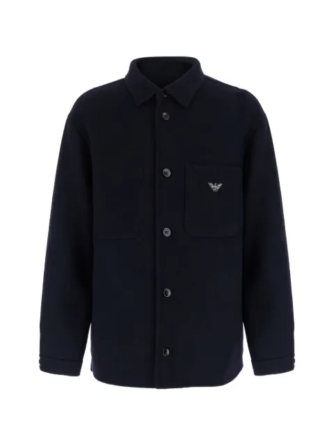 Emporio Armani veste à plaque logo