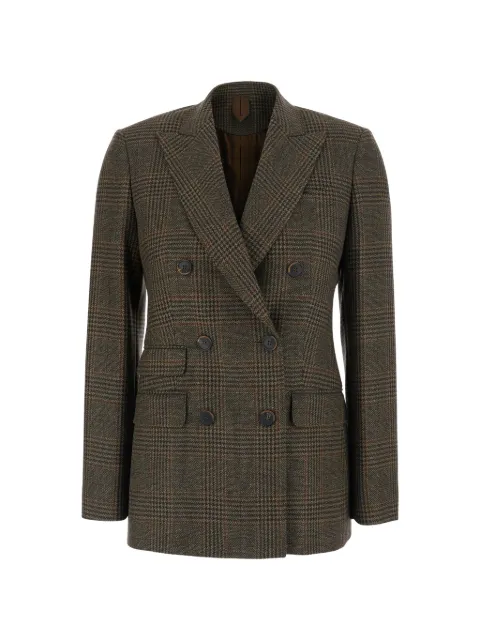 Max Mara Karierte Cabanjacke