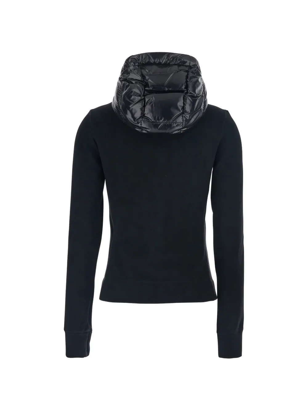 Moncler Grenoble Hoodie met trekkoord en gewatteerde vlakken Zwart