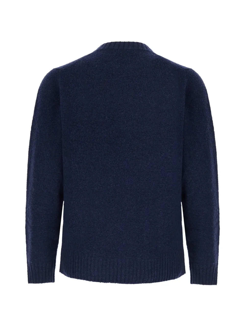 Kangra Trui met geribbelde afwerking Blauw