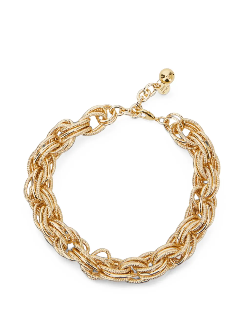 Semicouture Coralie chunky-link chain necklace - Oro