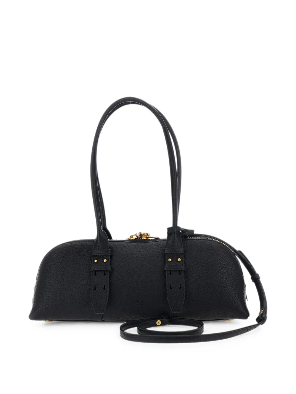 PINKO Grote Escape leren shopper Zwart