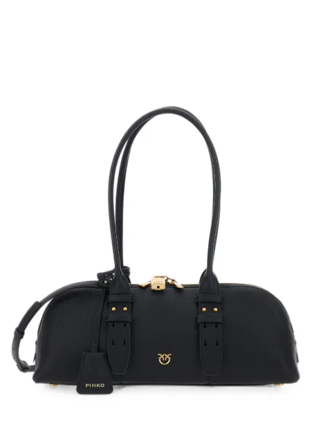 PINKO large Escape leather tote bag