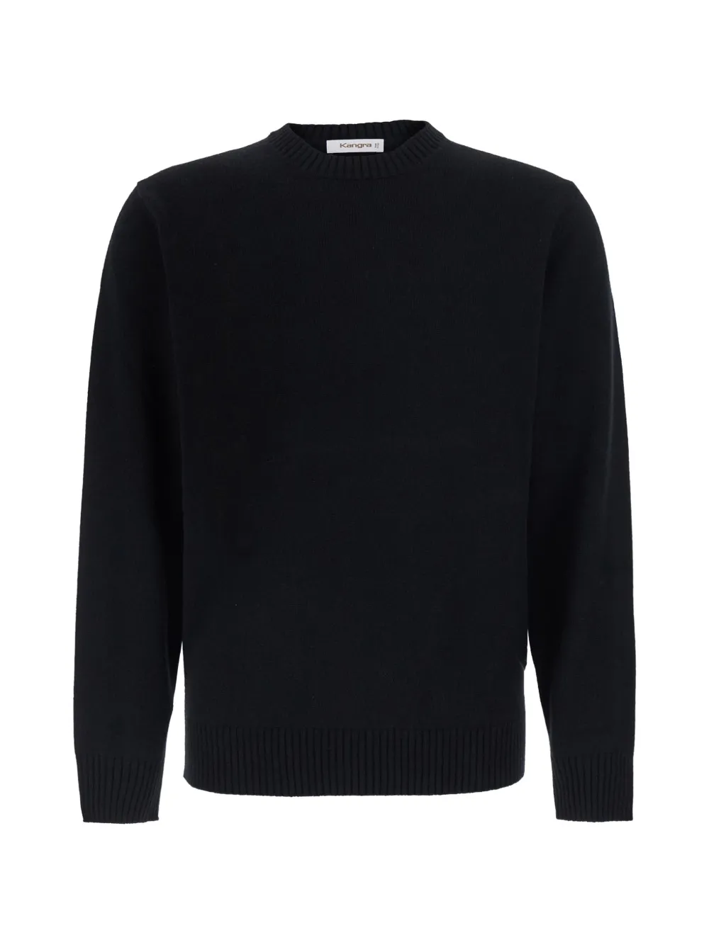 Kangra Pullover mit geripptem Saum | Schwarz | Image 1