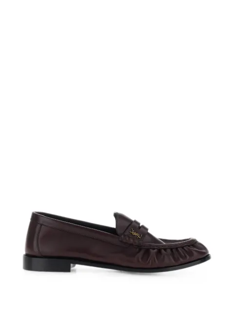 Saint Laurent Le Loafers supple in smooth leather