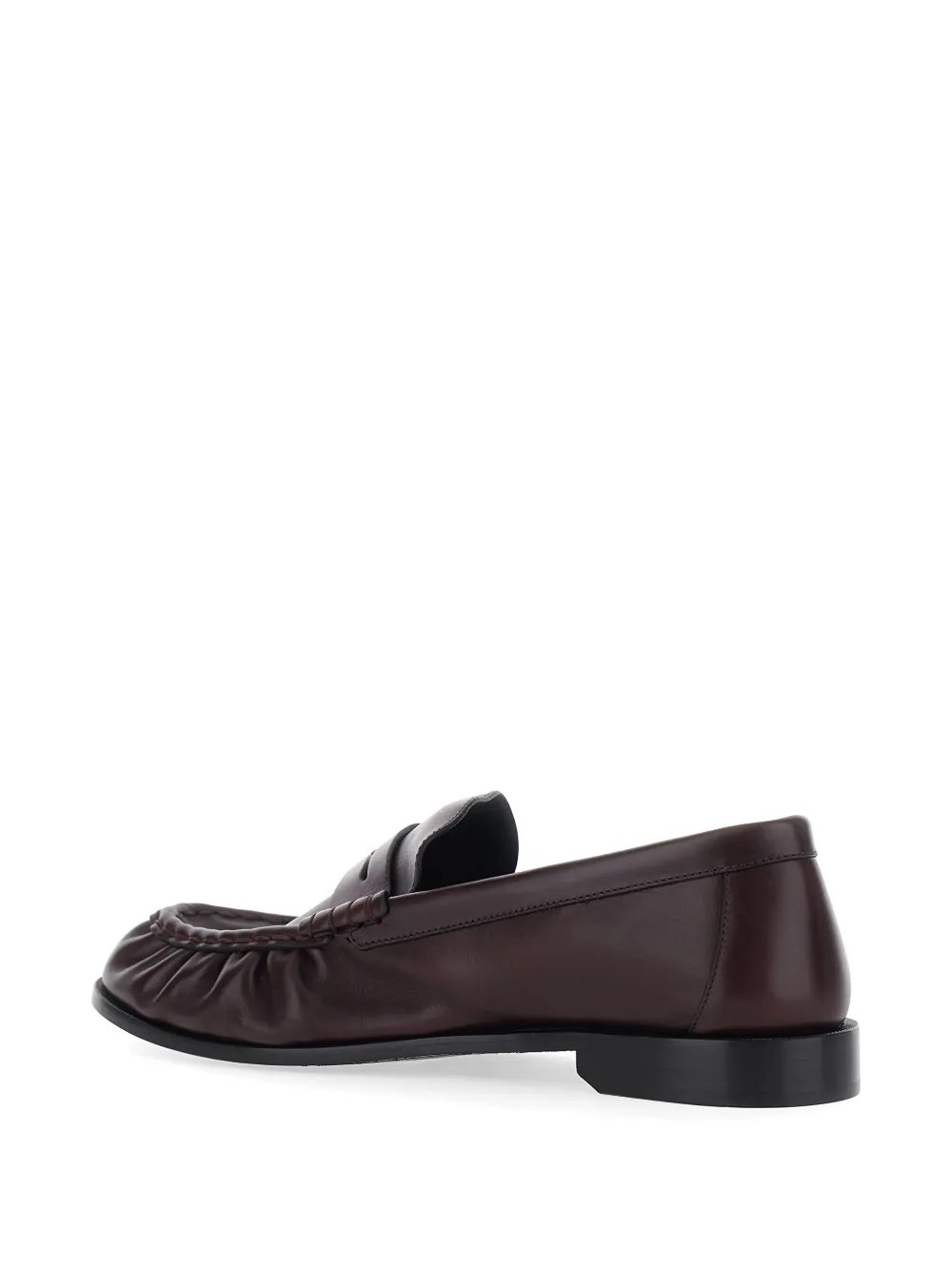 Saint Laurent Le Loafers van soepel leer Bruin