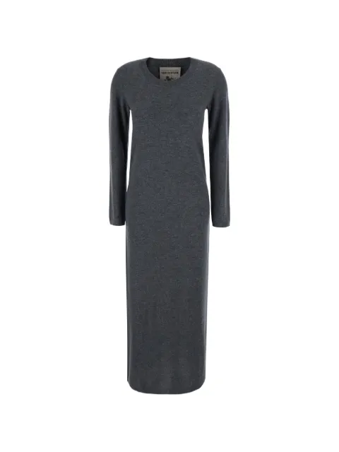 Semicouture Abito Brenda midi a maniche lunghe