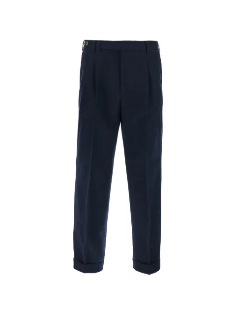 PT Torino pleated turn-up trousers