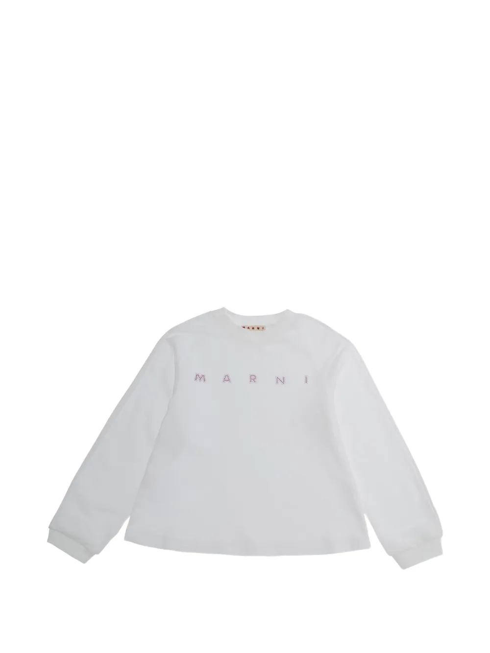 Marni Kids long-sleeve T-shirt - Bianco