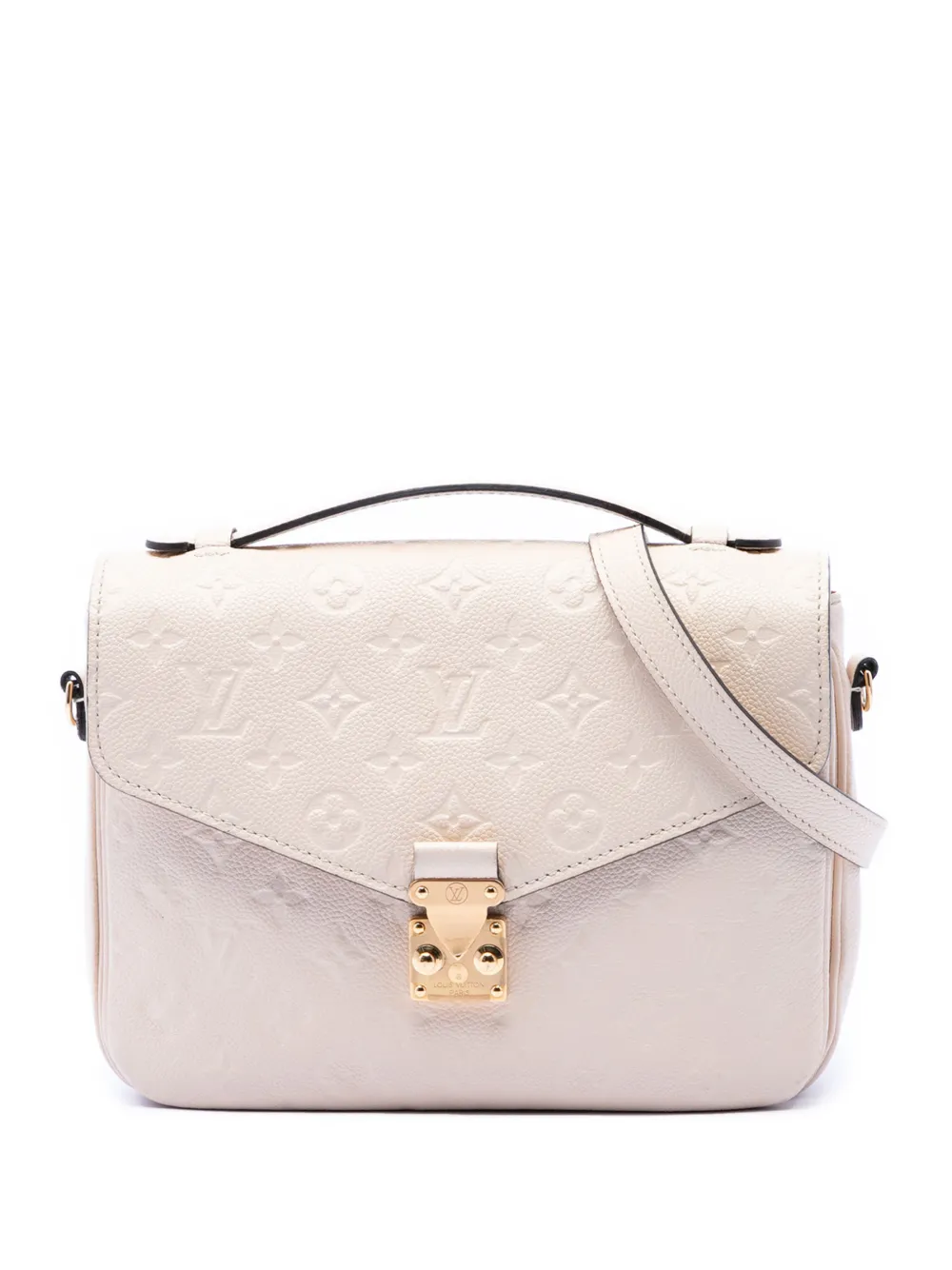 Louis Vuitton Pre-Owned 2019 Monogram Empreinte Pochette Metis satchel - Brown