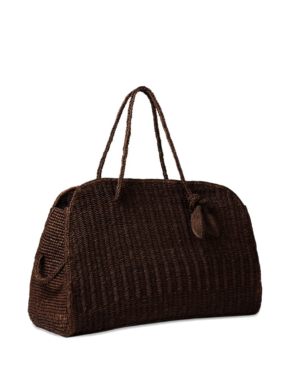 Jacquemus Grote Turismo shopper Bruin