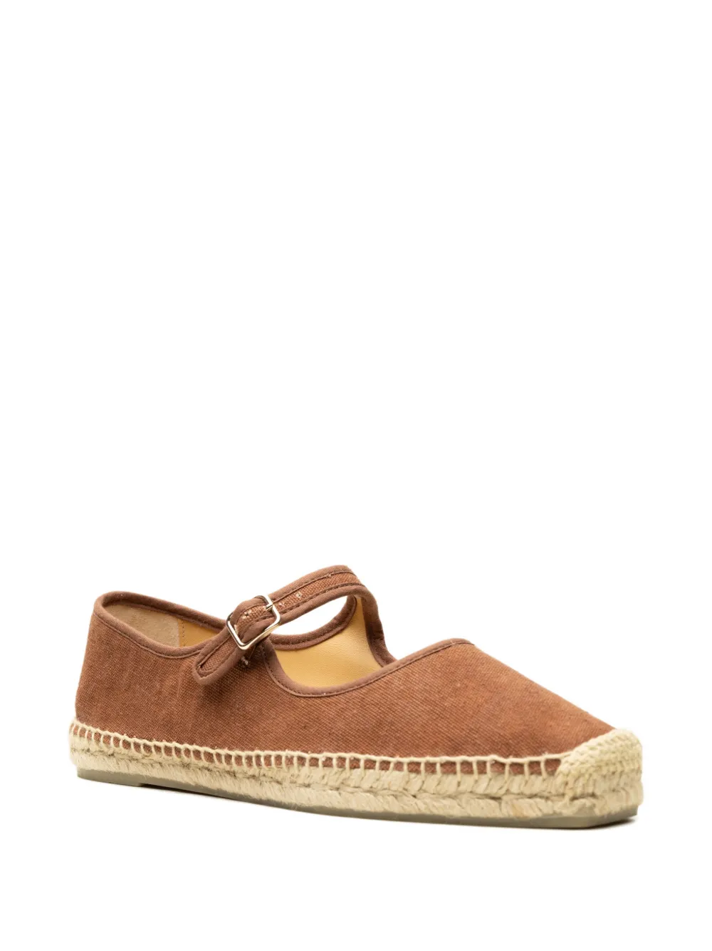 Castañer Espadrilles met gespsluiting Bruin