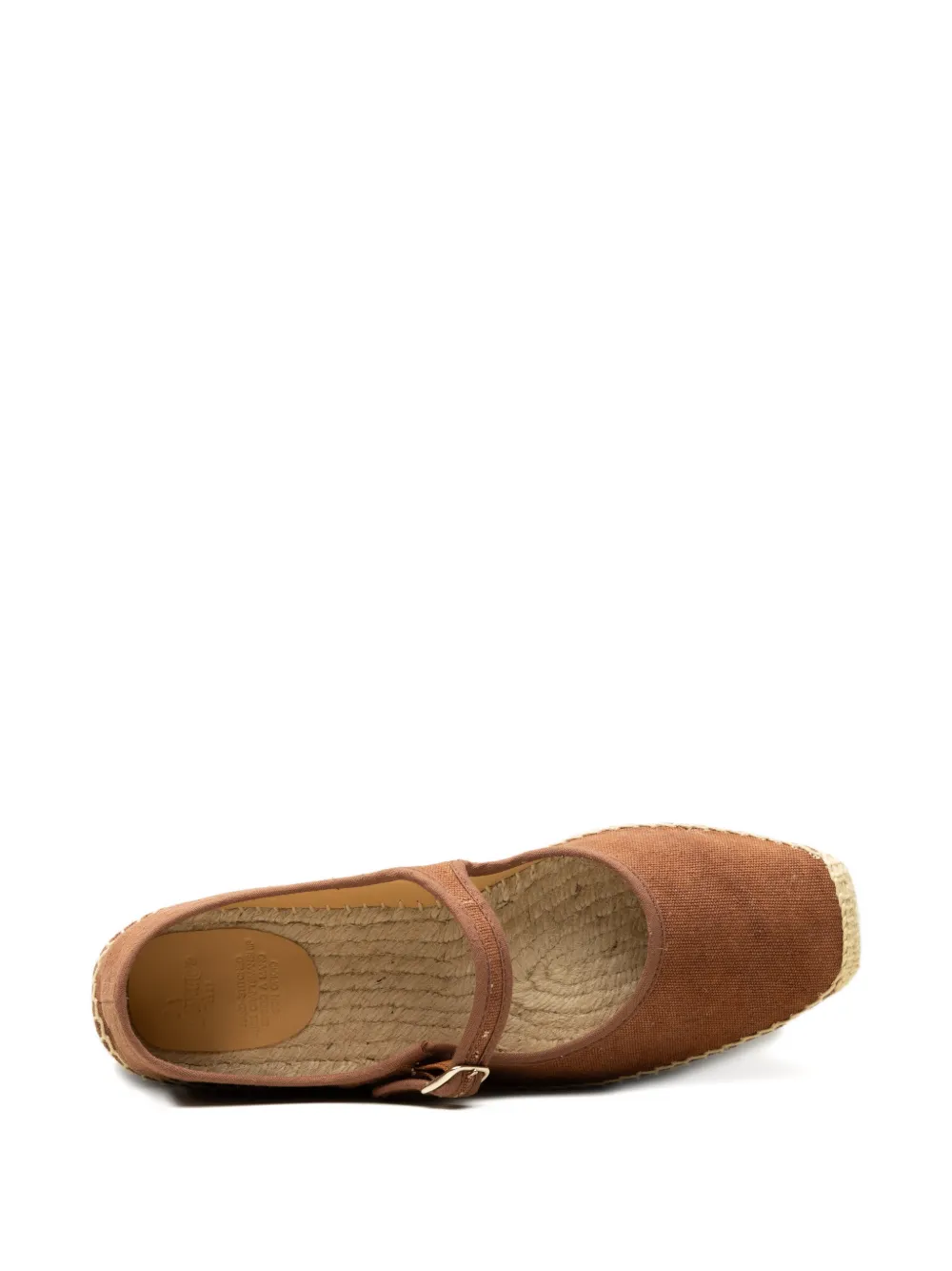 Castañer Espadrilles met gespsluiting Bruin