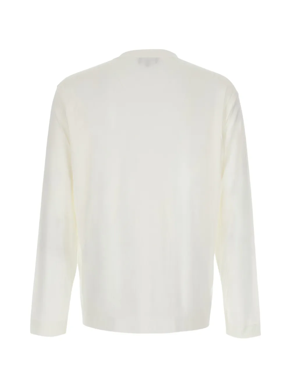 Emporio Armani T-shirt met geborduurd logo Wit