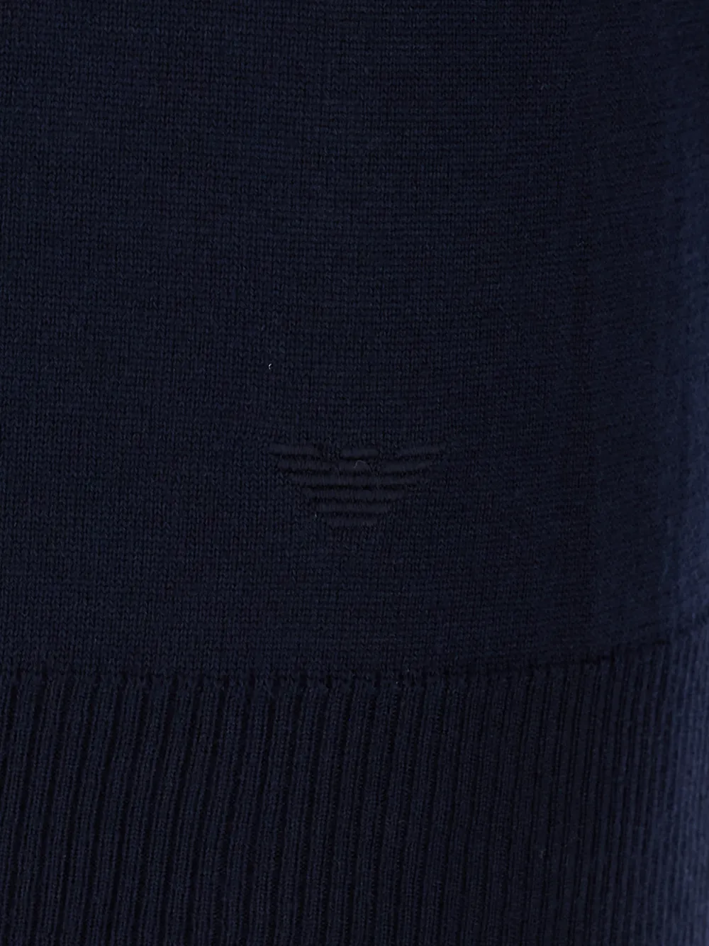 Emporio Armani Poloshirt met geborduurd logo Blauw