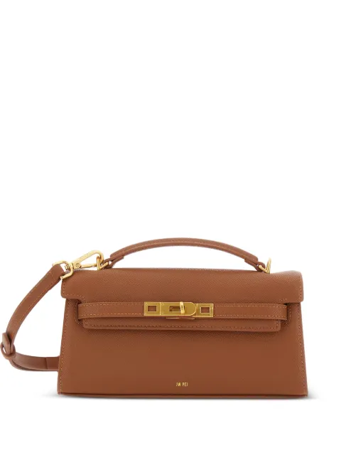 JW Pei small Noor pebbled-texture turn-lock tote bag
