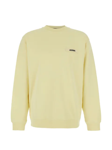 Jacquemus sudadera The Gros con parche del logo