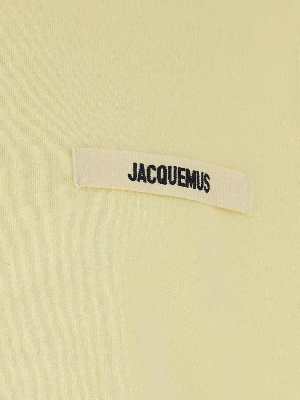 Jacquemus Sweater met logopatch Geel