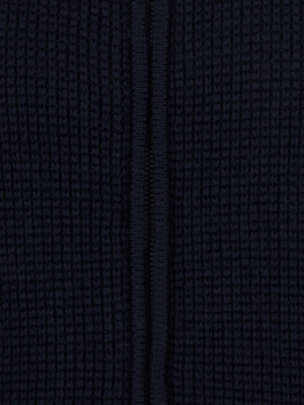 Kangra Vest van merinowol met rits Blauw