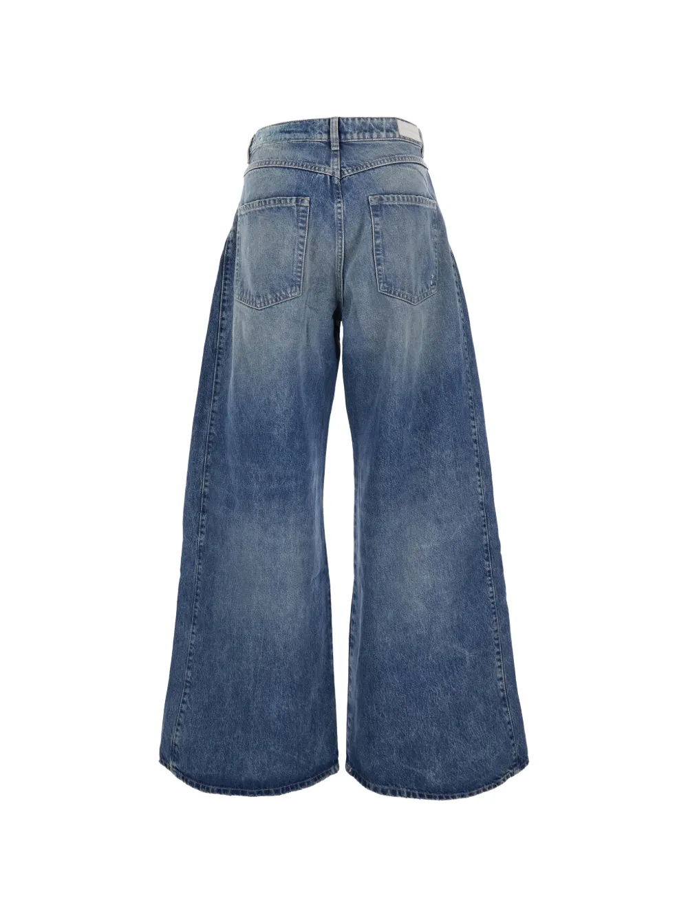 ICON DENIM Jeans met wijde pijpen Blauw