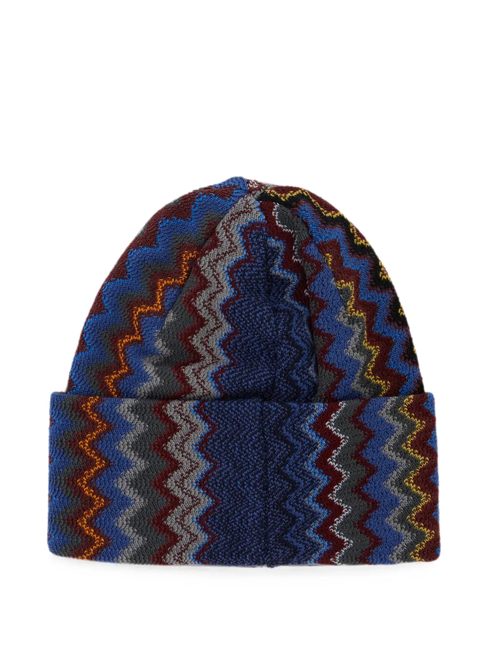 Missoni Muts met zigzag patroon Blauw
