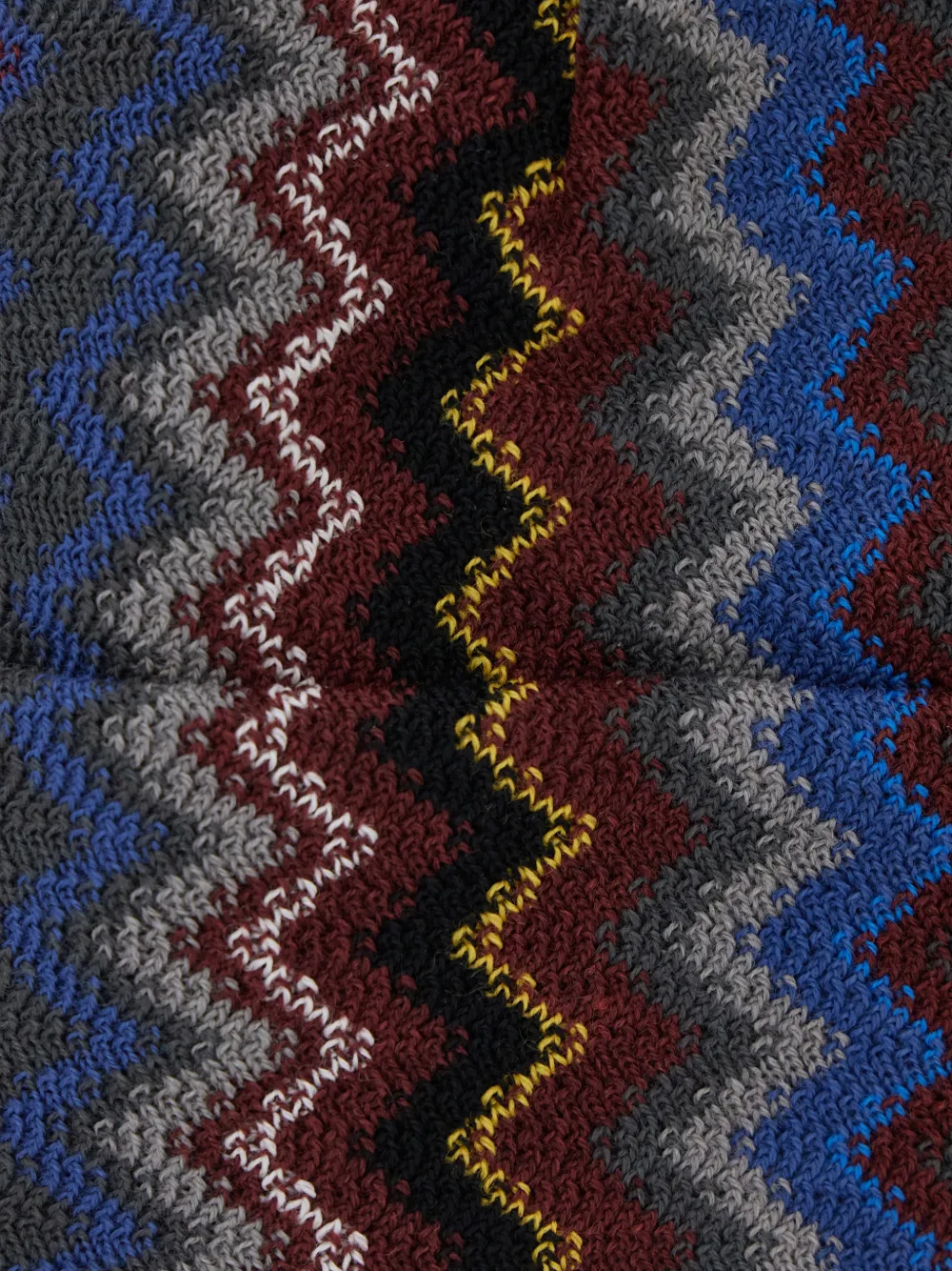 Missoni Muts met zigzag patroon Blauw