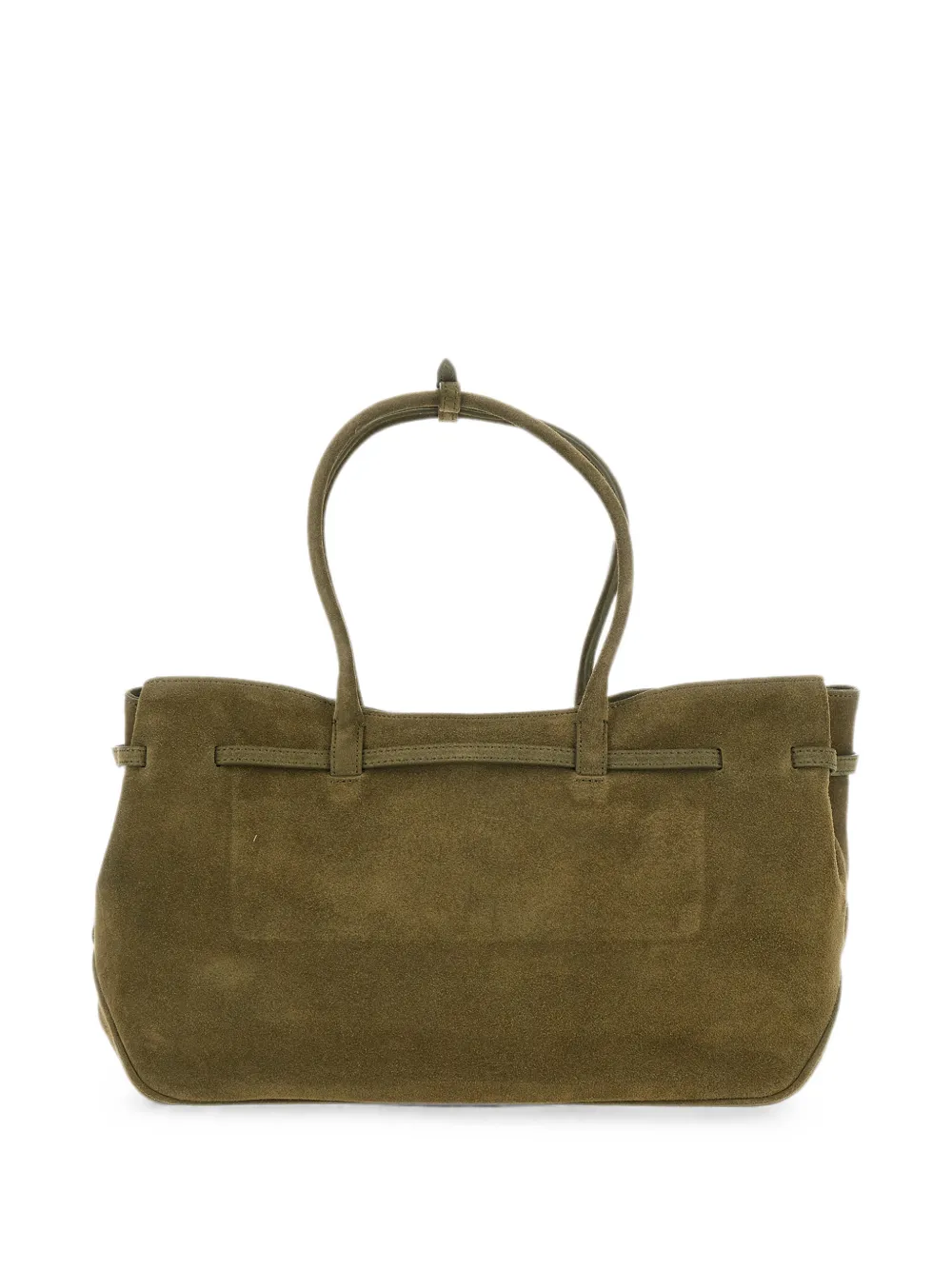 Marge Sherwood Schoudertas met gespdetail Groen