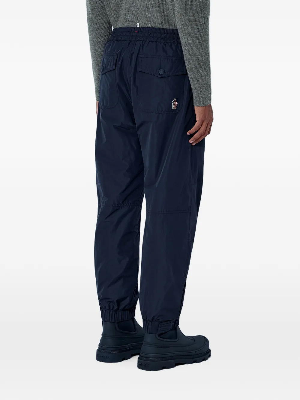 Moncler Grenoble Trainingsbroek met trekkoord Zwart