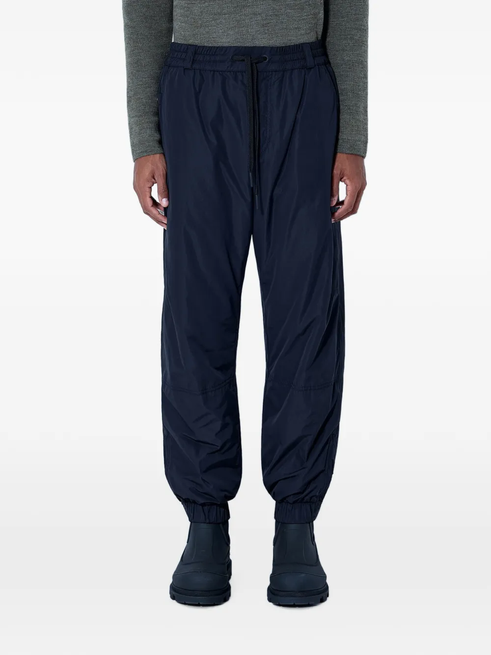 Moncler Grenoble Trainingsbroek met trekkoord Zwart