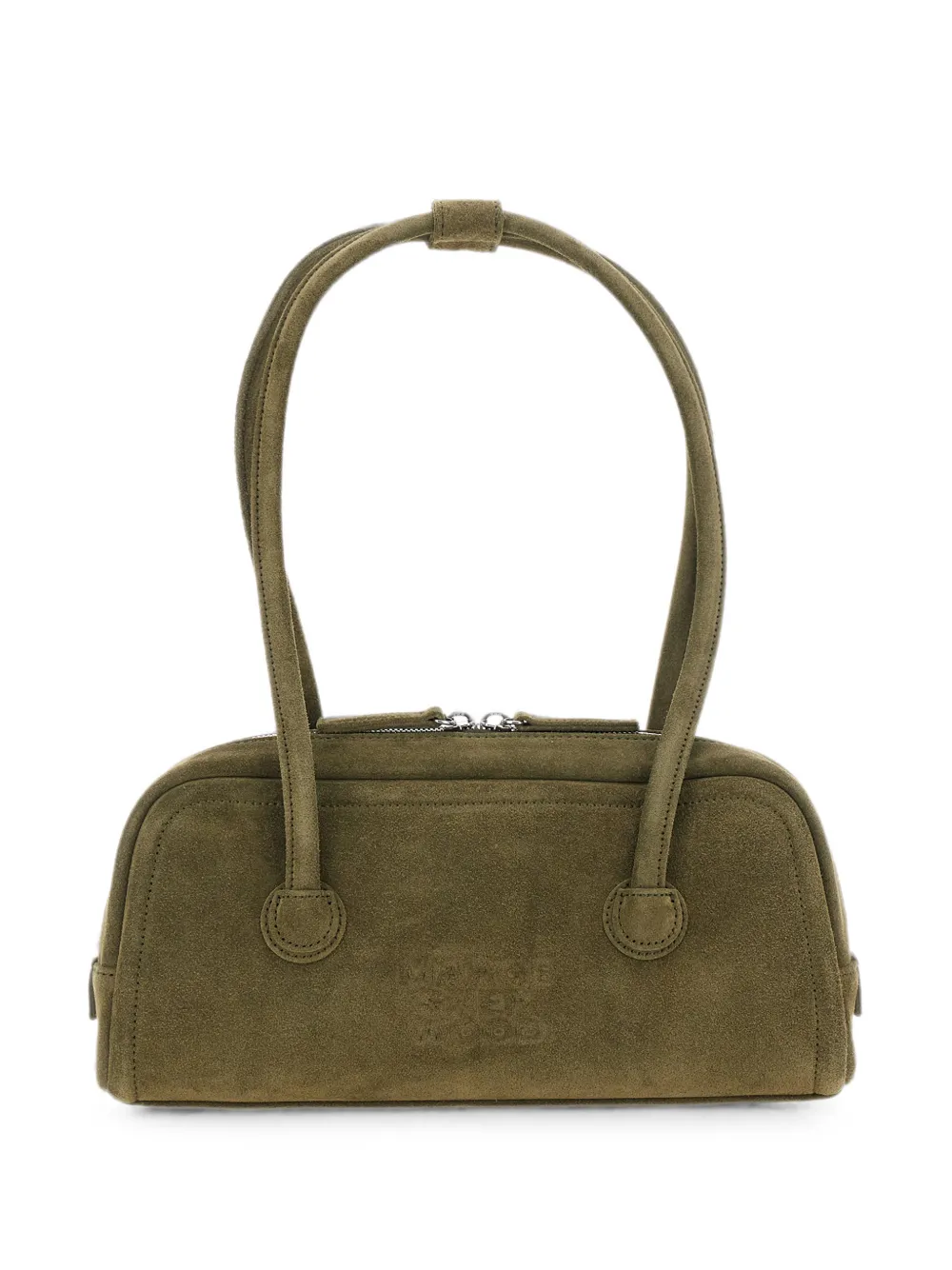 Marge Sherwood suede shoulder bag - Verde