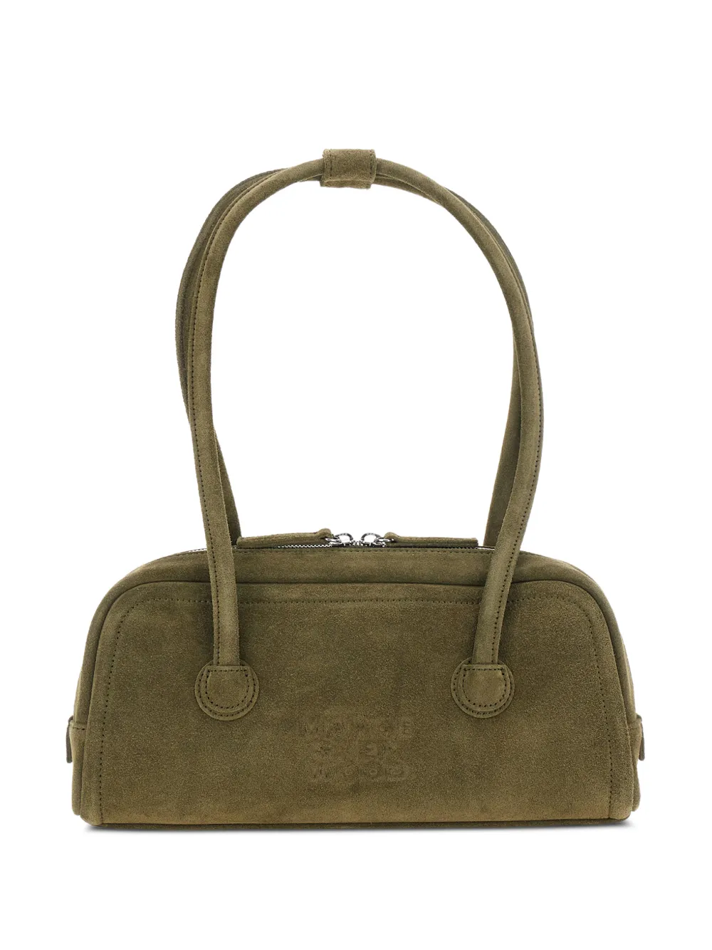 Marge Sherwood suede shoulder bag - Grün