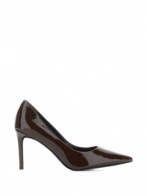 Jeffrey Campbell Nikia 3 patent-finish pointed-toe pumps