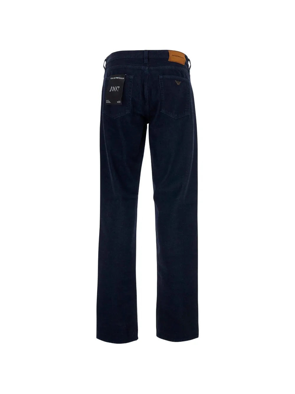 Emporio Armani J107 straight jeans Blauw
