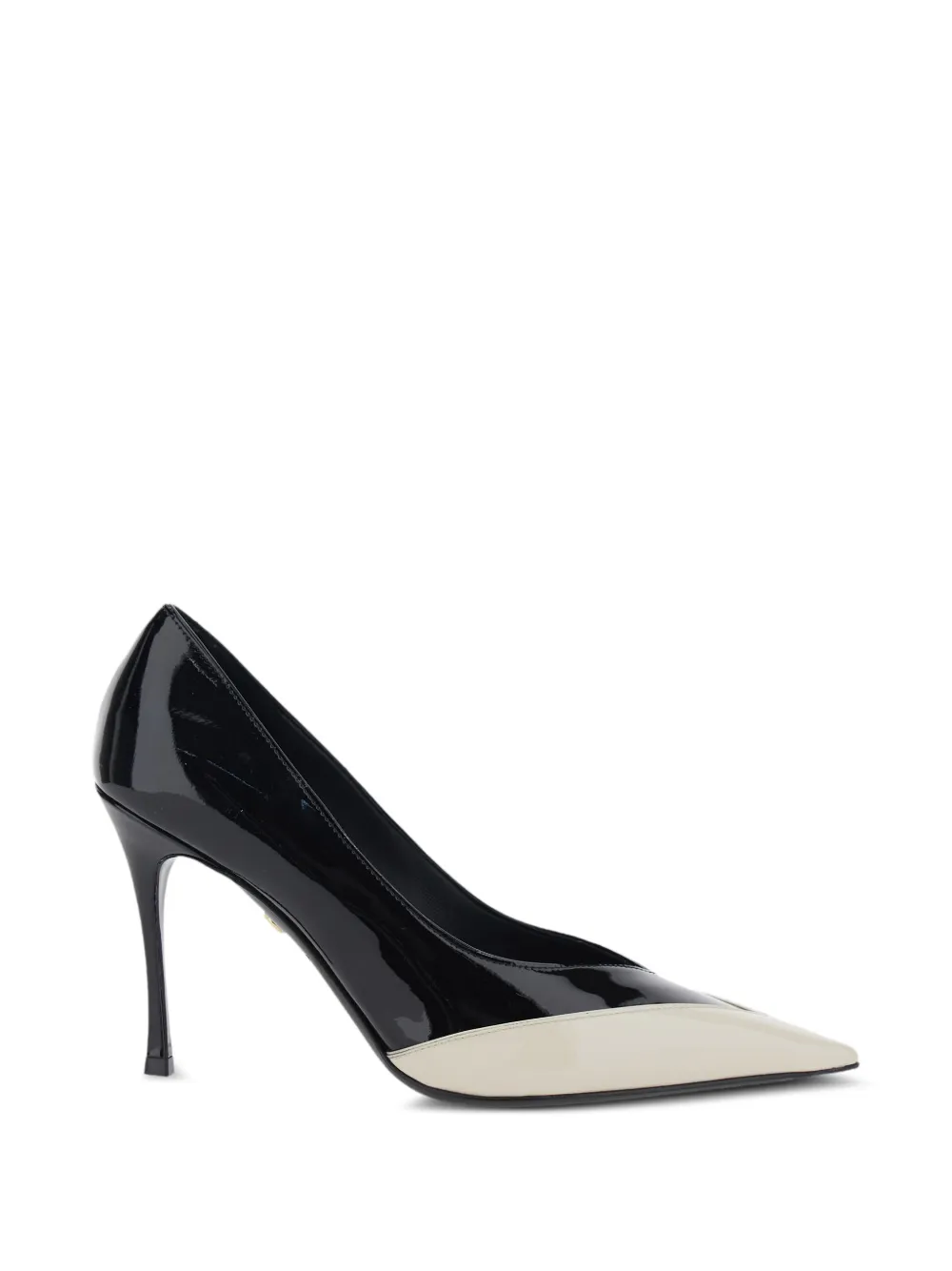 Ferragamo two-tone pointed-toe pumps
