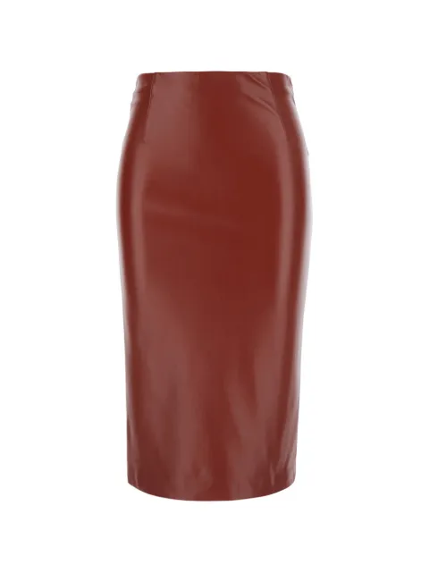 Jucca concealed-fastening midi skirt