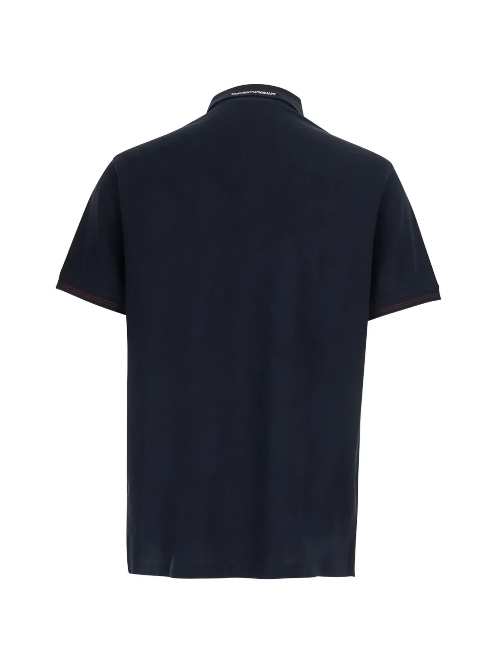 Emporio Armani Poloshirt met geborduurd logo Blauw